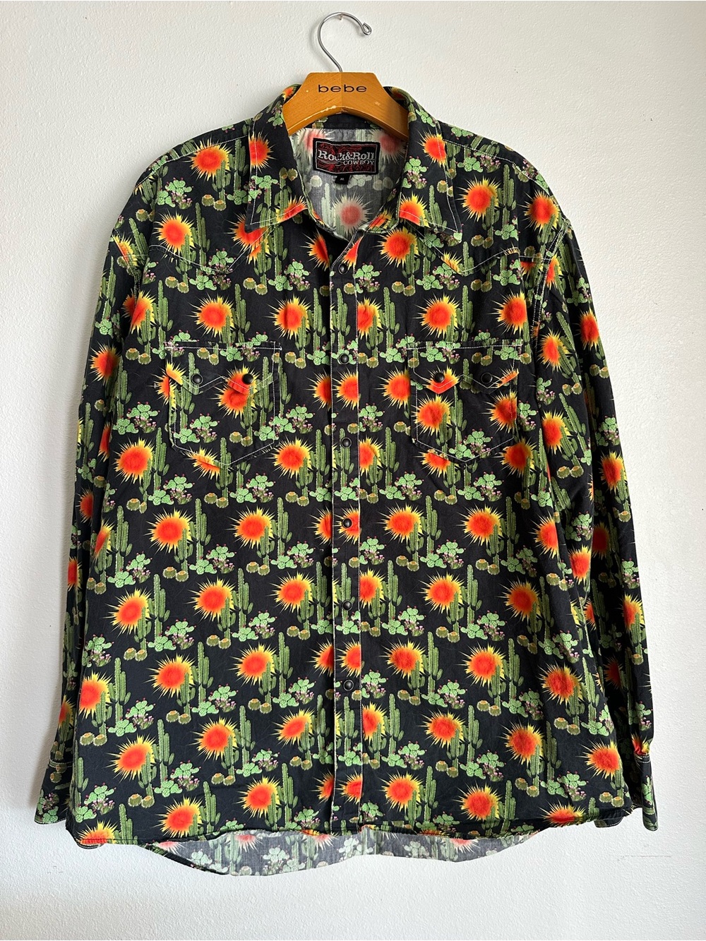 Rock & Roll Cowboy button down shirt